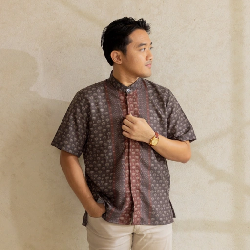 Image of Deyn Scarf - Arum Series - Baju Koko Pria Dewasa