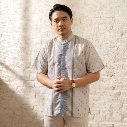 Image of Deyn Scarf - Arum Series - Baju Koko Pria Dewasa