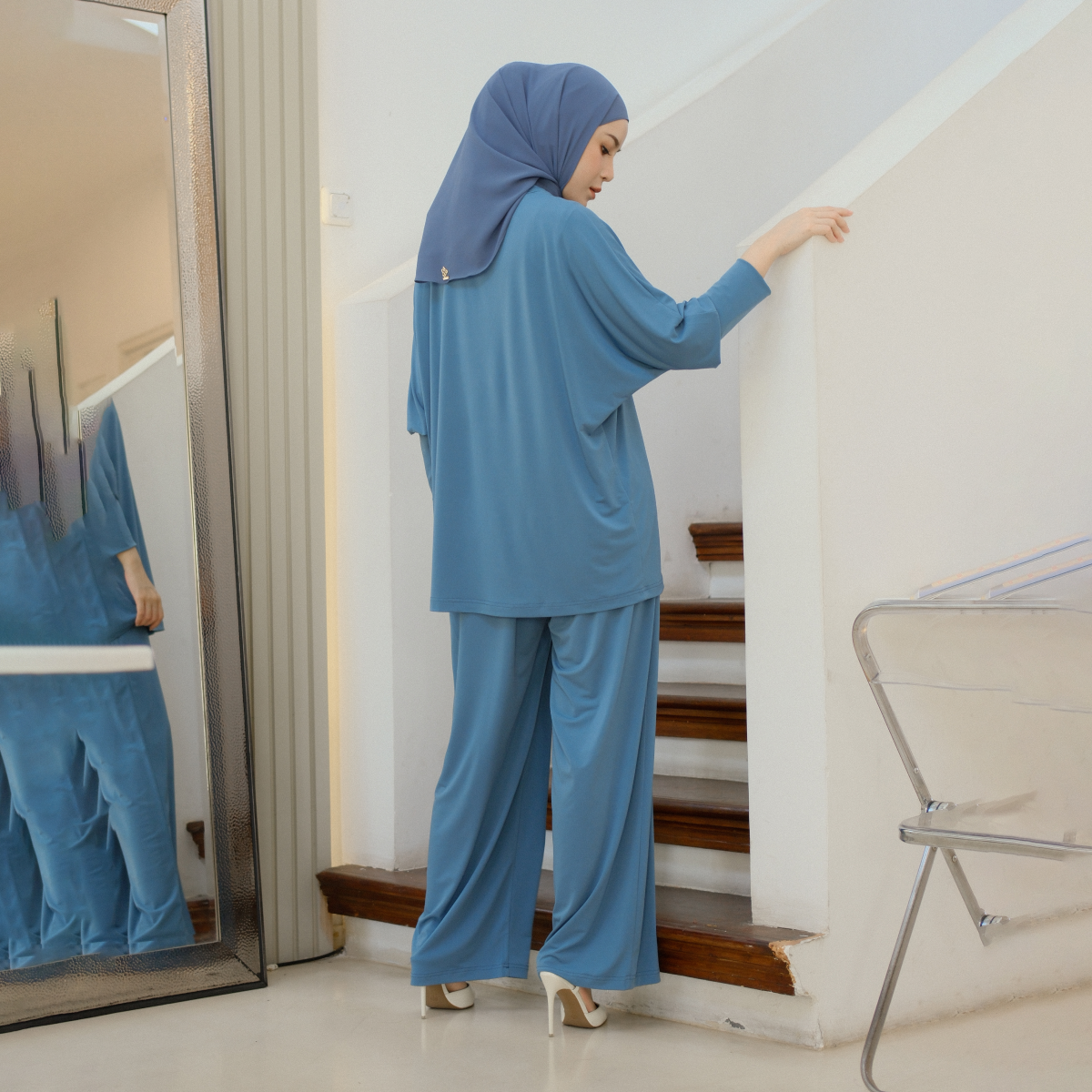 Deyn Scarf - Cloudy Set - Turkish