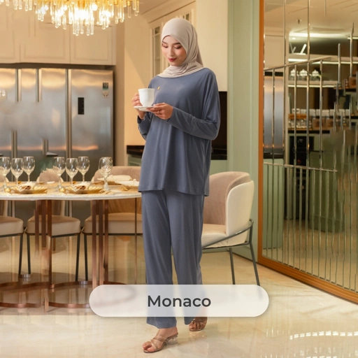 Image of Deyn Scarf - Cloudy Set - Monaco