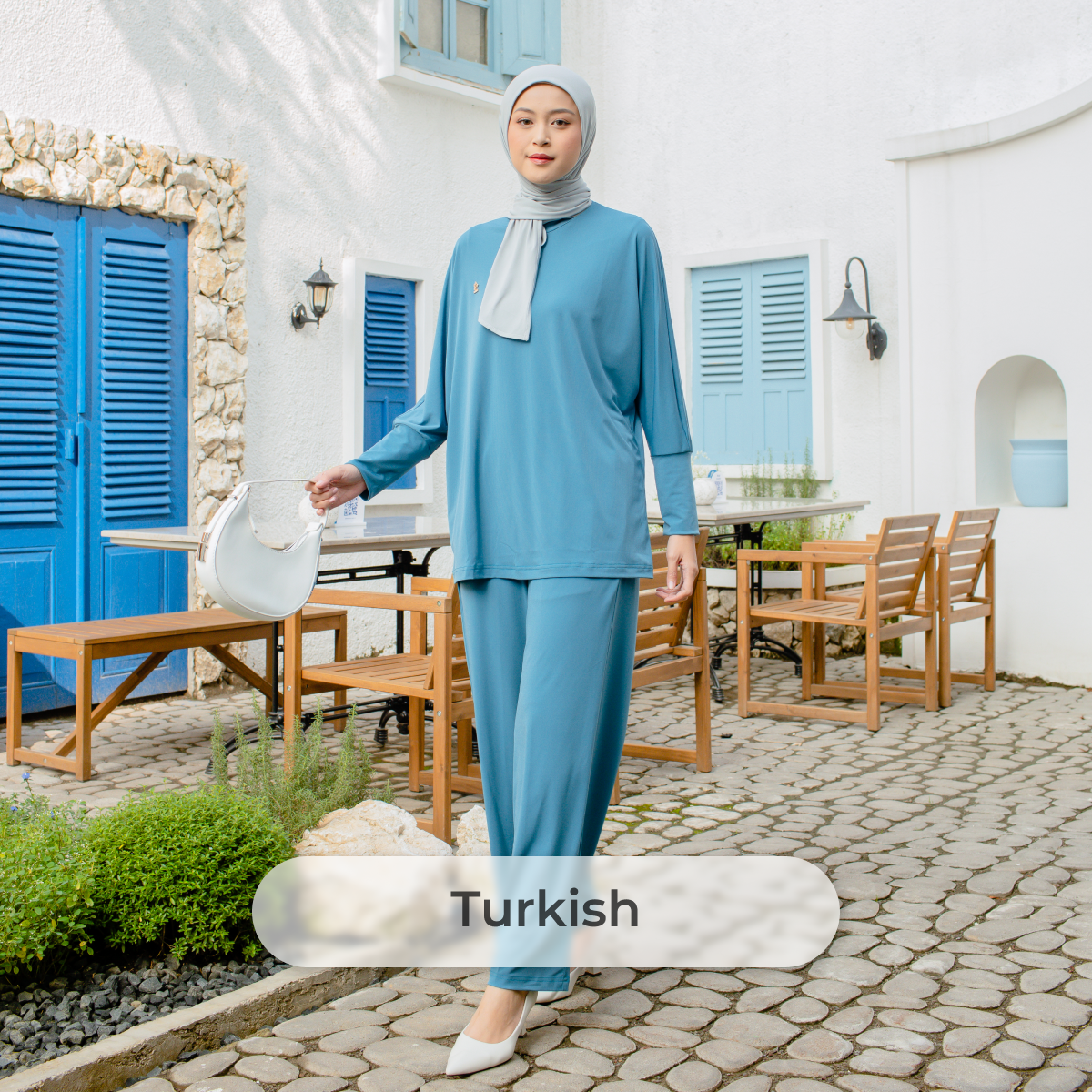Deyn Scarf - Cloudy Set - Turkish