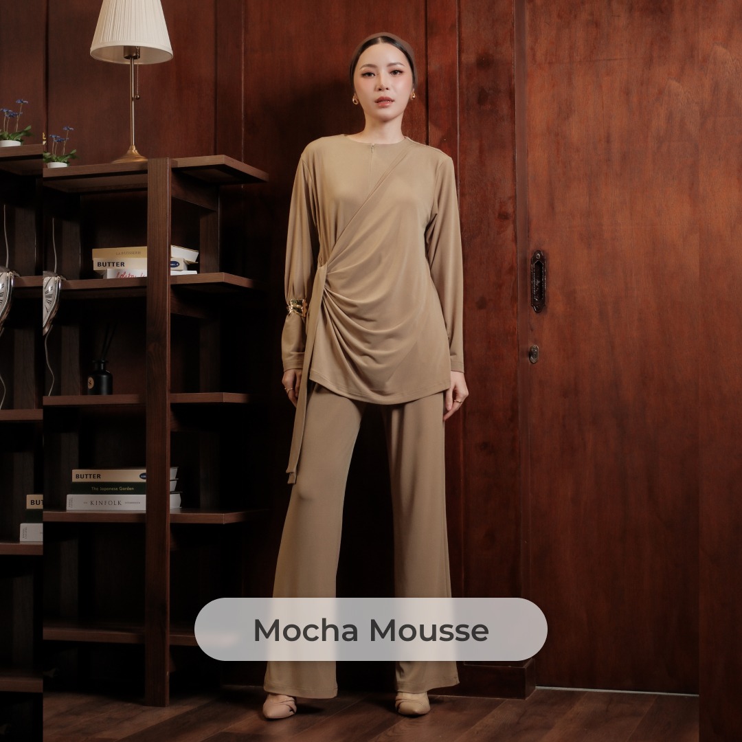 Deyn Scarf - Elora One Set - Mocha Mousse
