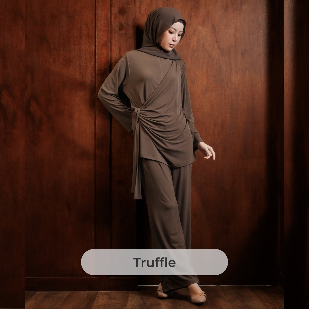 Deyn Scarf - Elora One Set - Truffle
