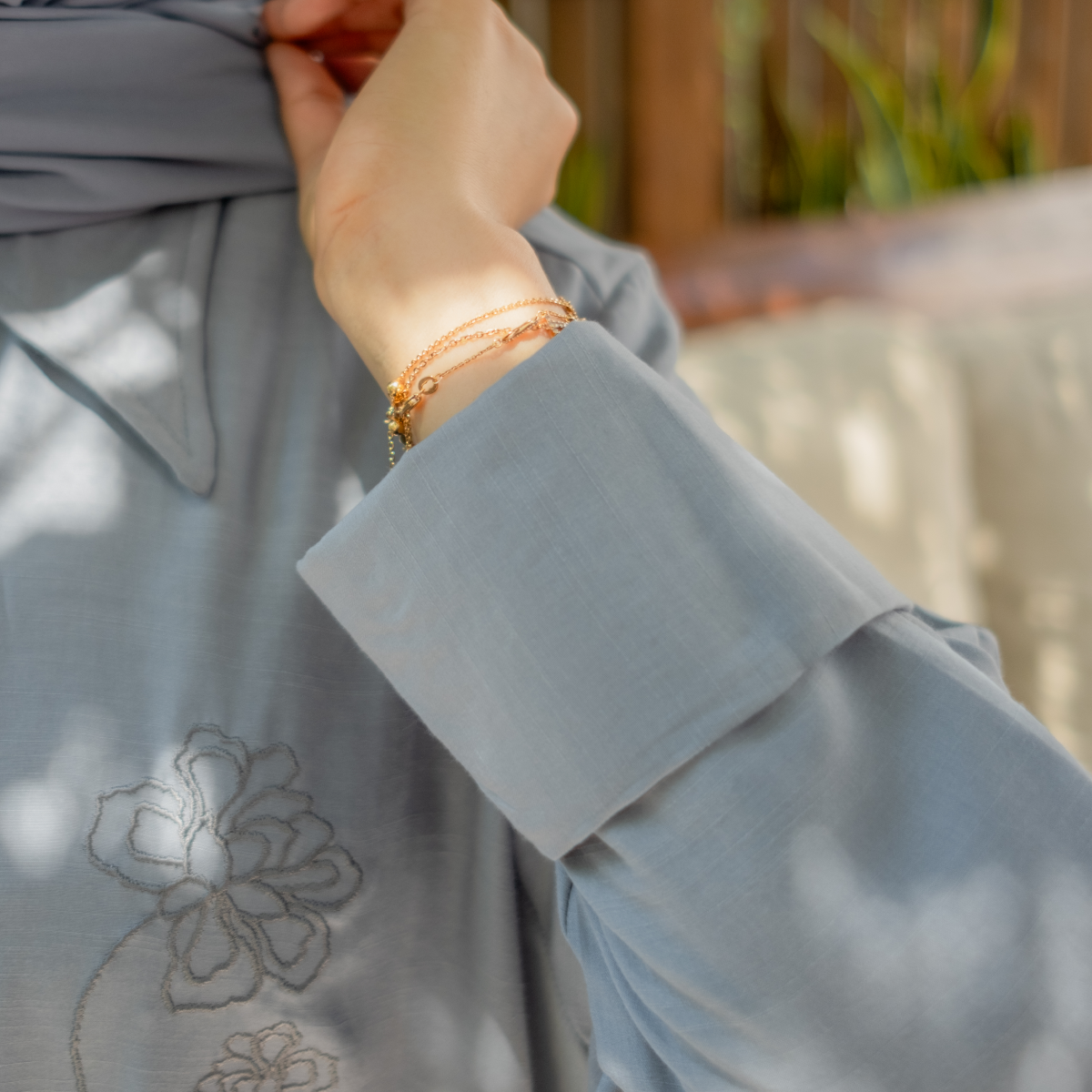 Deyn Scarf - Her Long Tunic - Siera