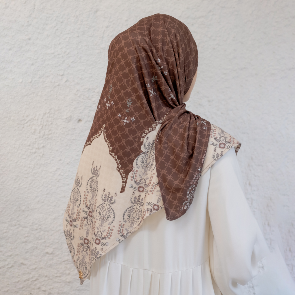 Deyn Scarf -  Kaleena Instant Scarf Motif -  Hijab Jersey Motif