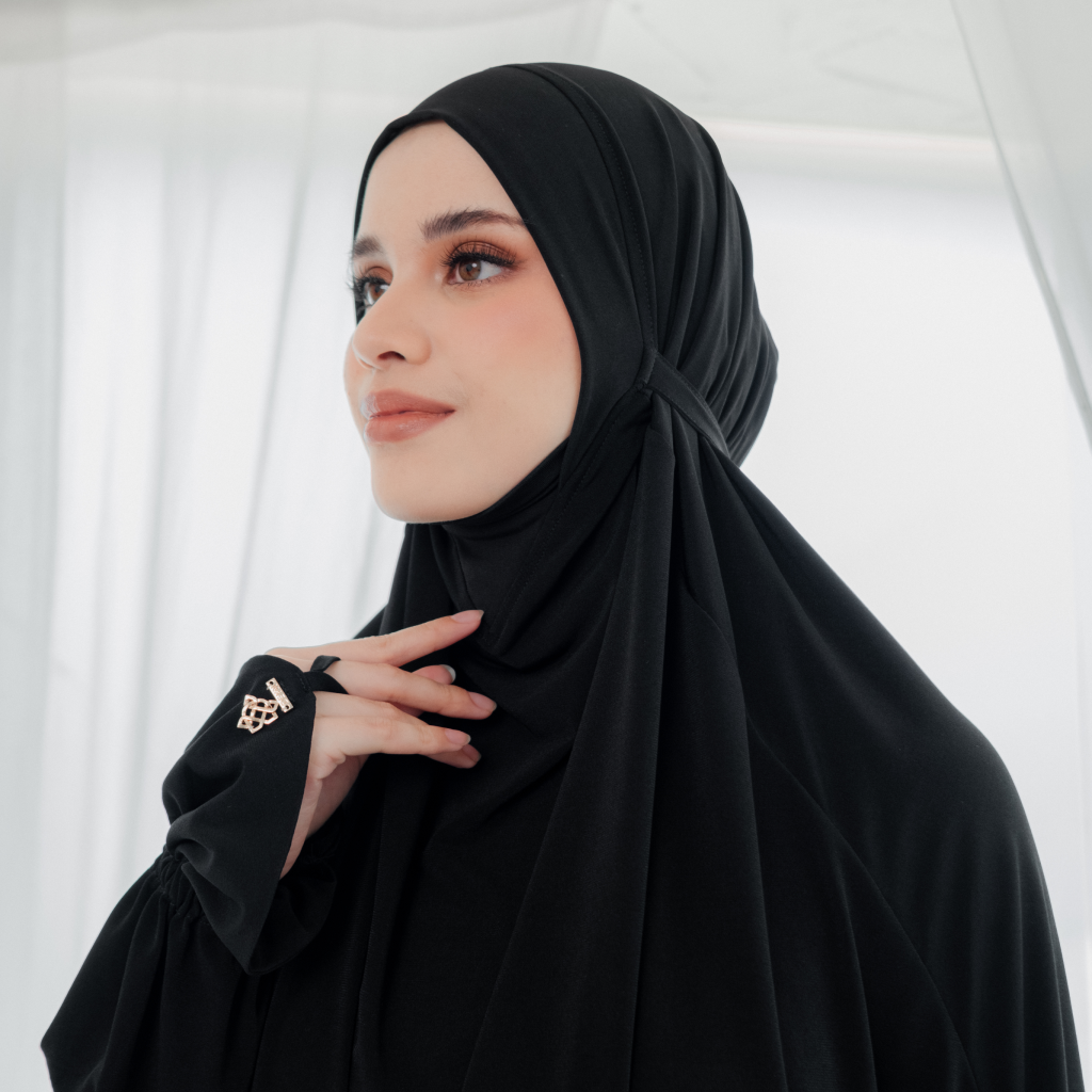 Mecca Prayer Robe - Black