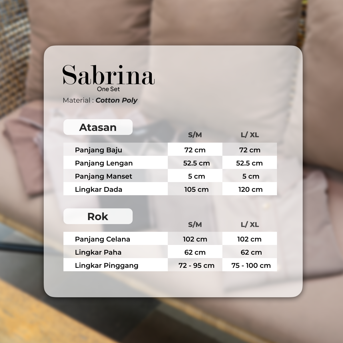 Deyn Scarf - Sabrina One Set - Mocha