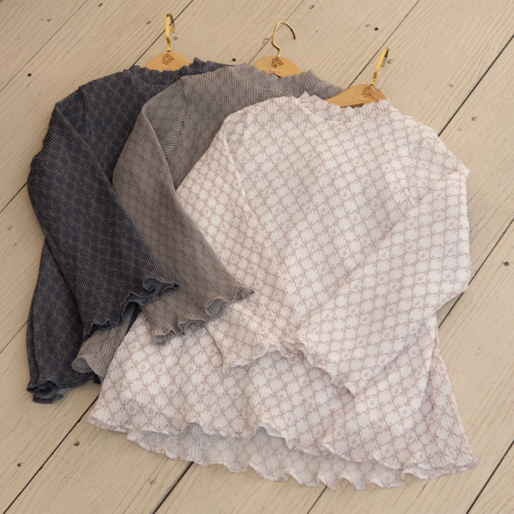 Deyn Scarf - Sera Pleats One Set - Jasmine