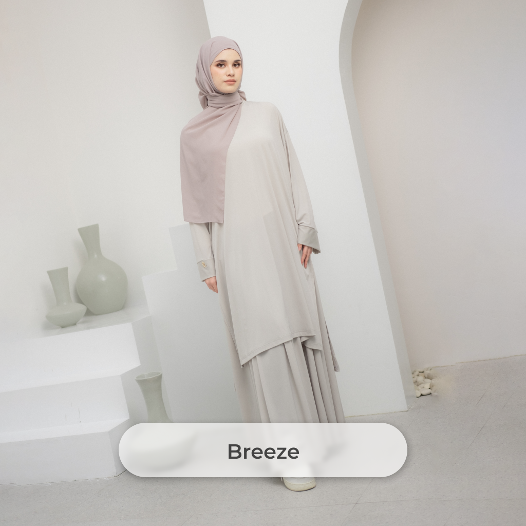 Shireen Set - One Set Jersey Syar'i - Breeze