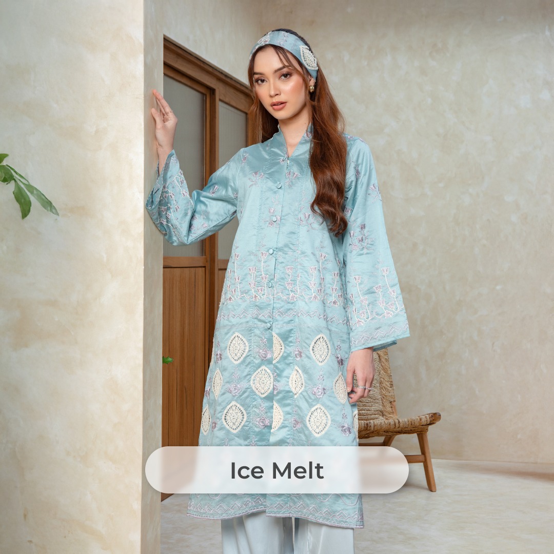 Deyn Scarf - Sorea Set Tunic - Ice Melt