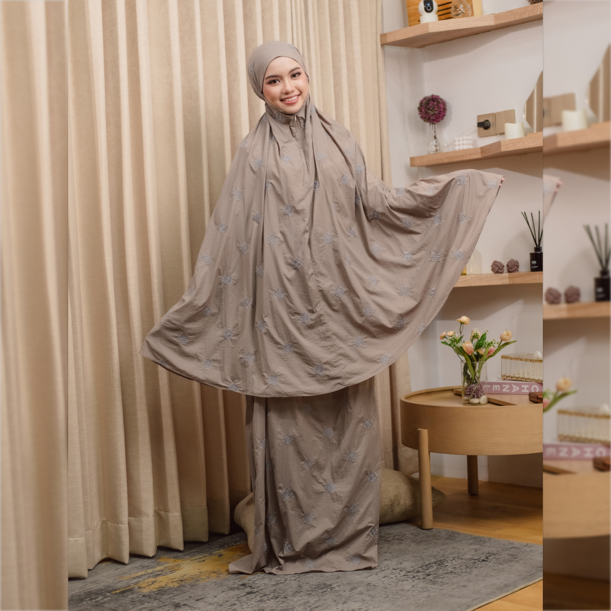 Deyn Scarf - Sya Prayer Robe - Sienna