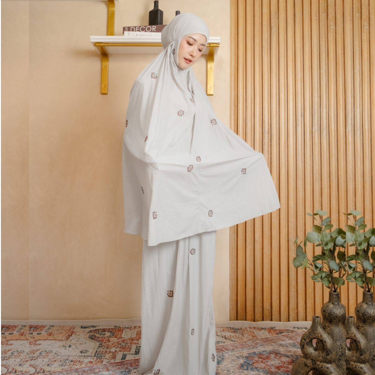 Deyn Scarf - Sya Prayer Robe - Crystal (Dew Series)