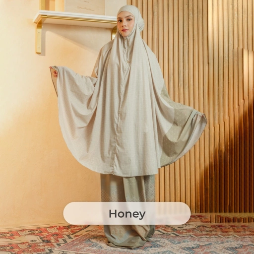 Image of Deyn Scarf - Sya Prayer Robe - Honey