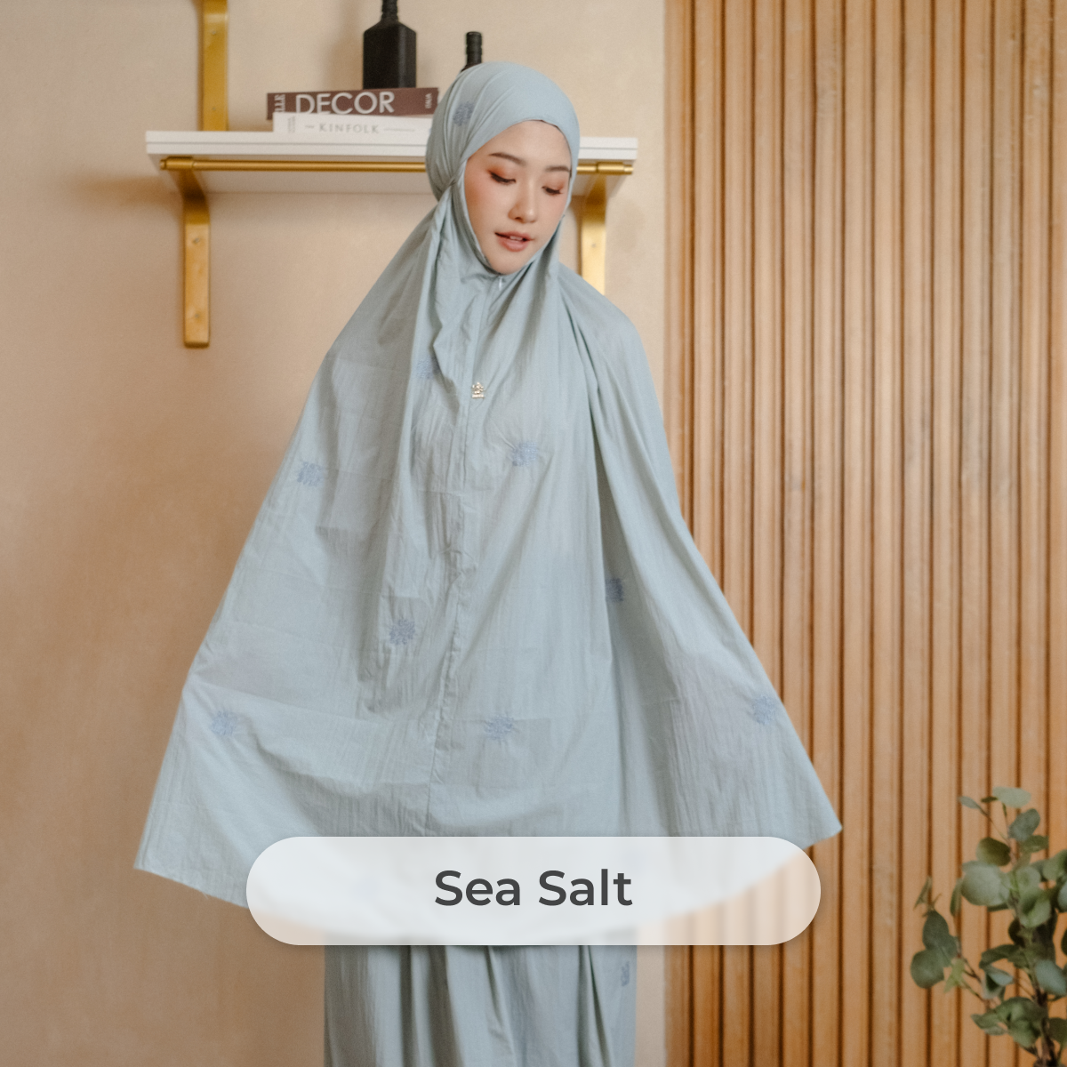 Deyn Scarf - Sya Prayer Robe - Sea Salt (Dew Series)