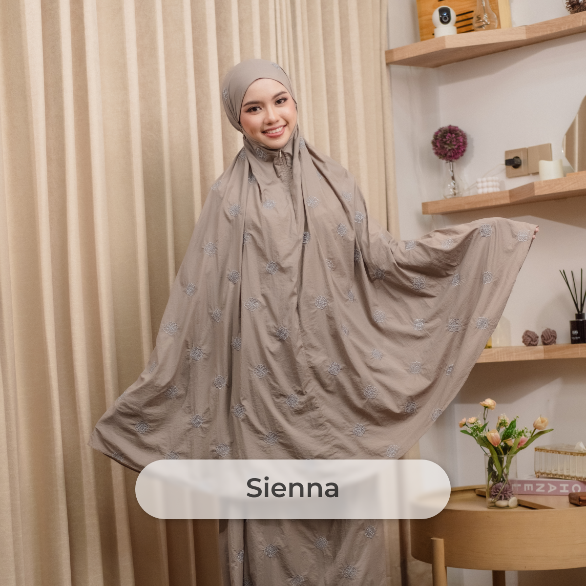 Deyn Scarf - Sya Prayer Robe - Sienna