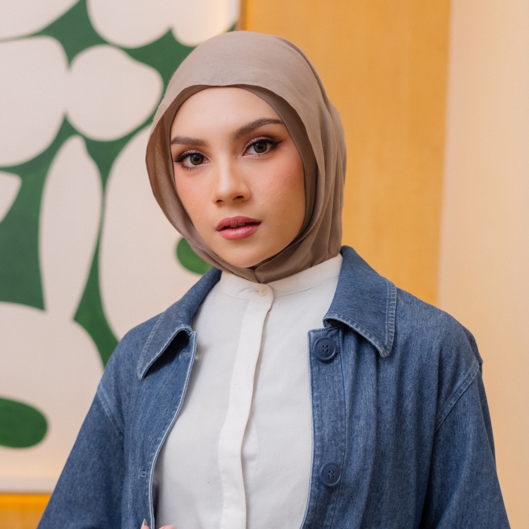 Deyn Scarf - Tea Instant Scarf 2.0 - Hijab Crop - Hijab Tuck In
