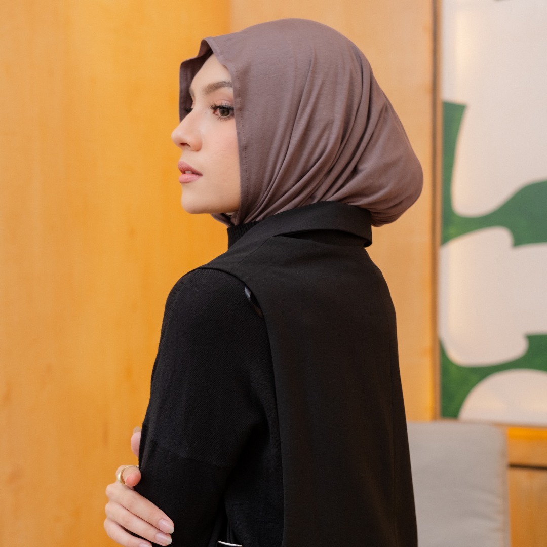 Deyn Scarf - Tea Instant Scarf 2.0 - Hijab Crop - Hijab Tuck In
