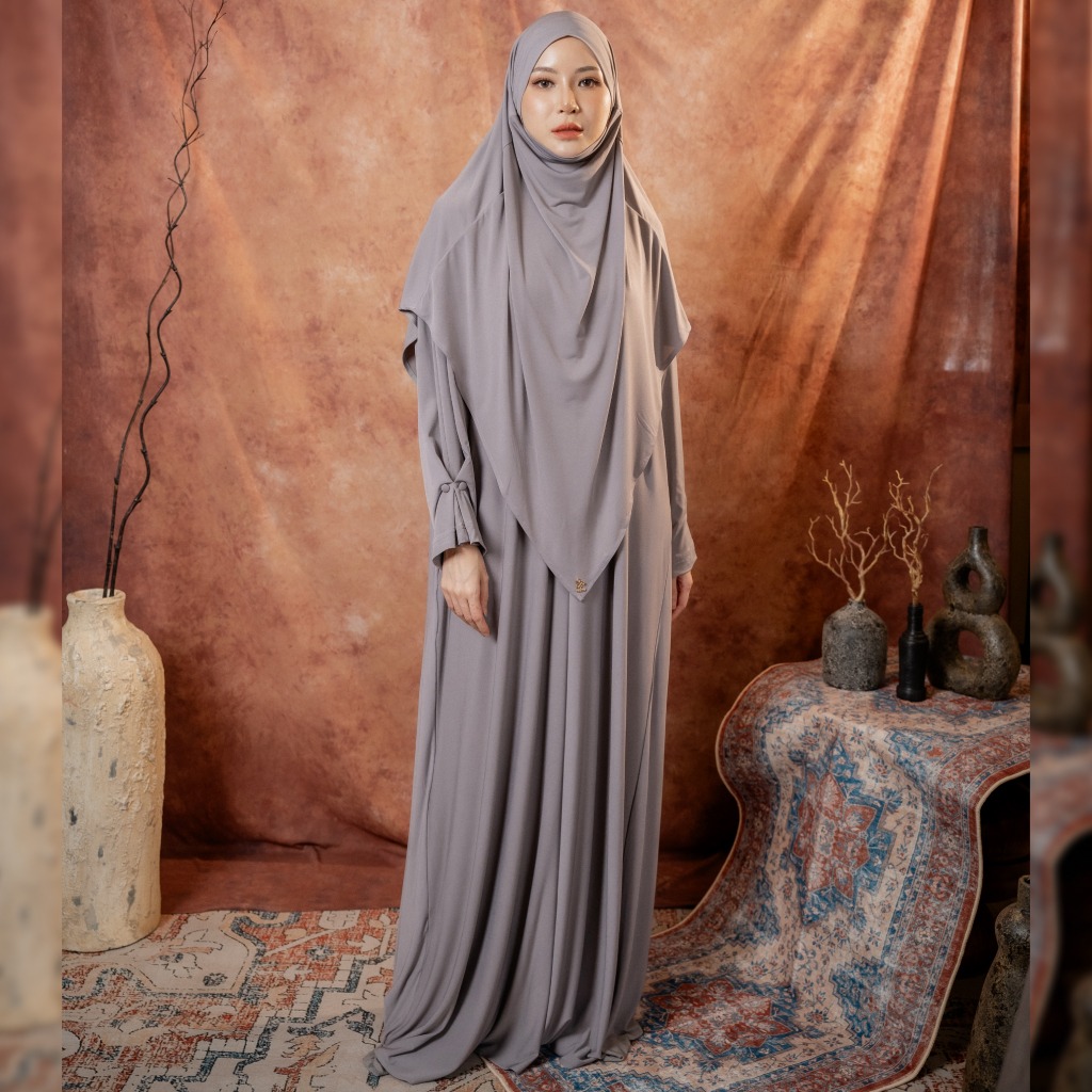 Deyn Scarf - Zahra Abaya Set - Rubber