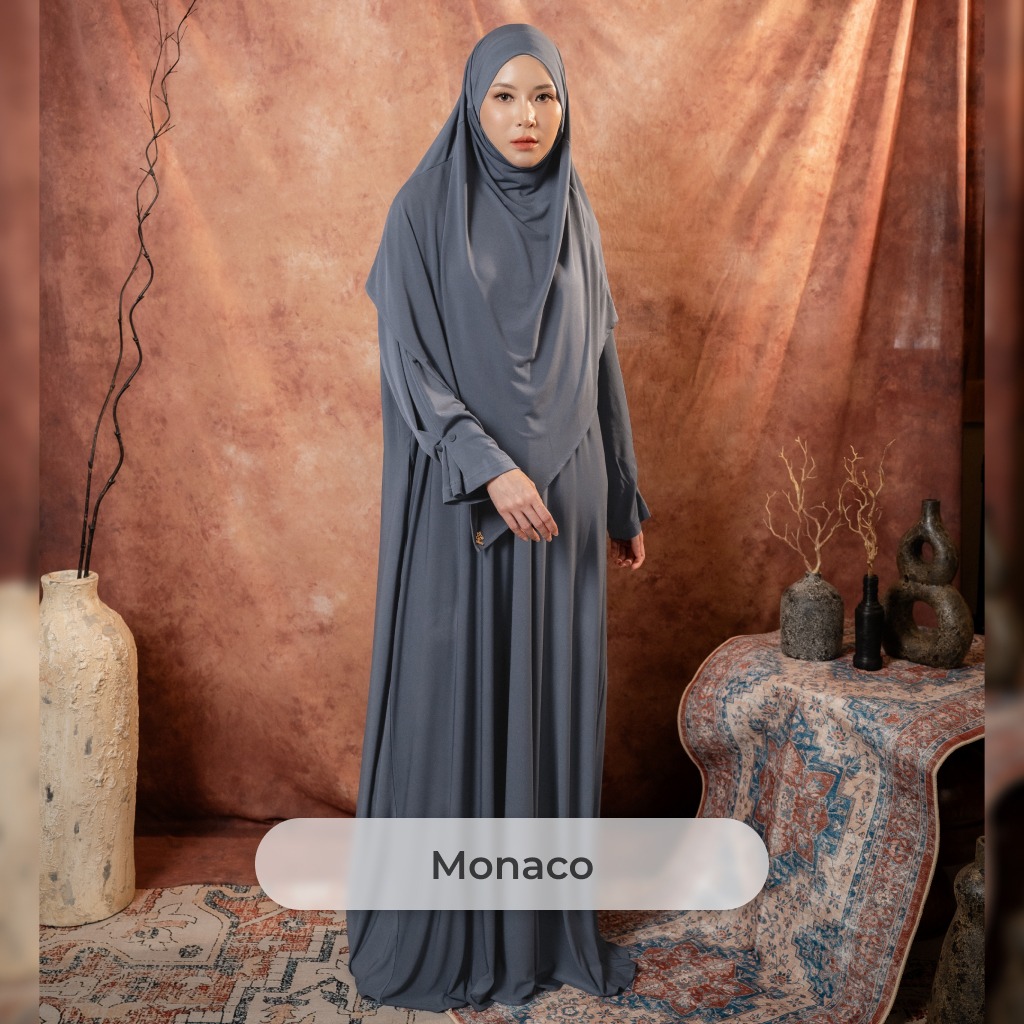 Deyn Scarf - Zahra Abaya Set - Monaco