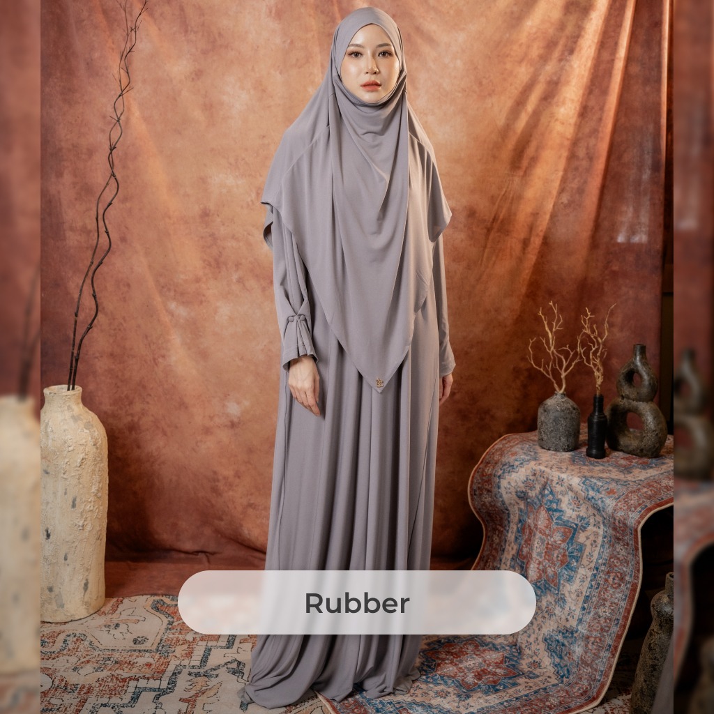 Deyn Scarf - Zahra Abaya Set - Rubber