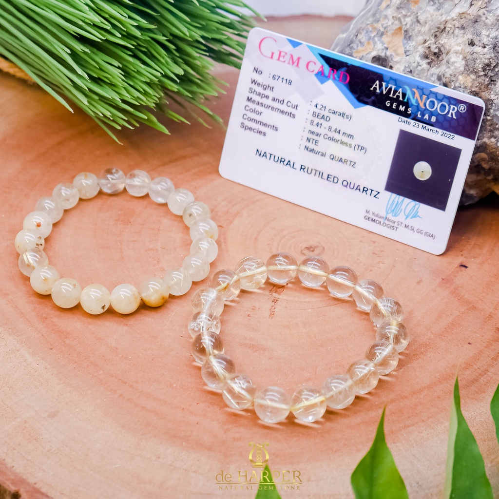 Simply Full : Rutilated Quartz