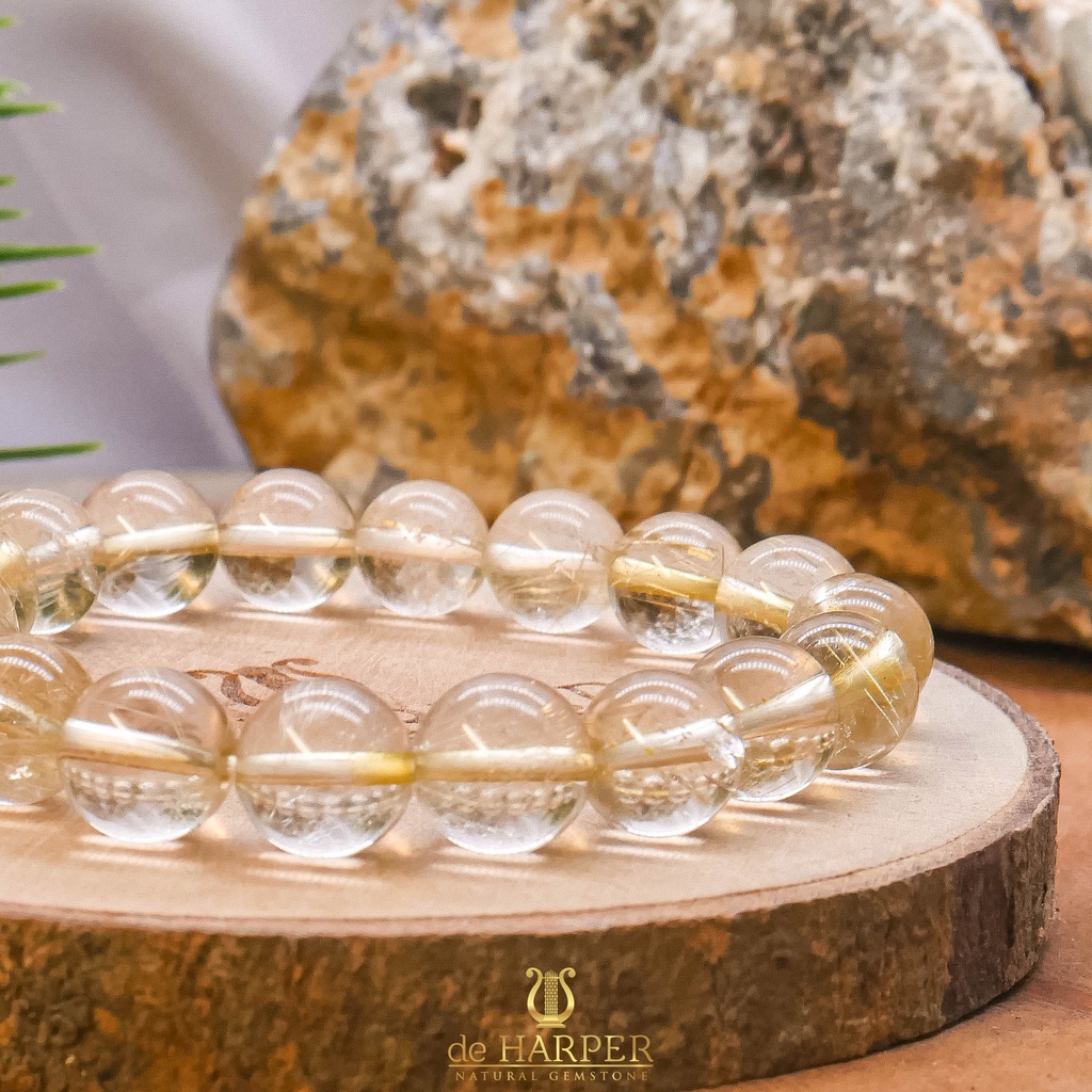 Simply Full : Rutilated Quartz