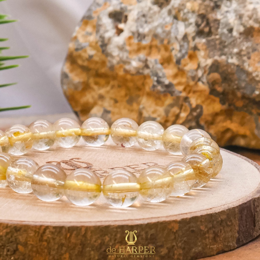 Simply Full : Rutilated Quartz