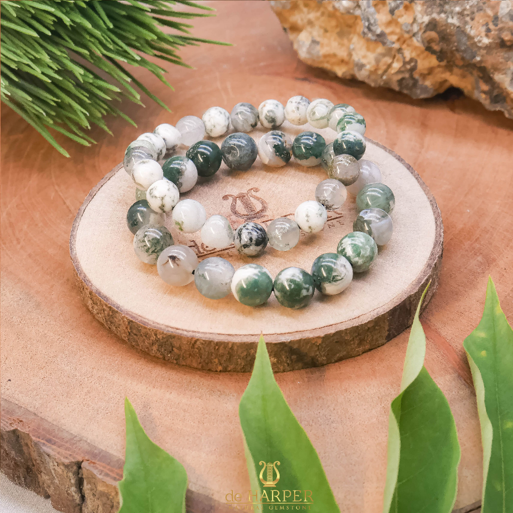 Simply Full : Moss Agate