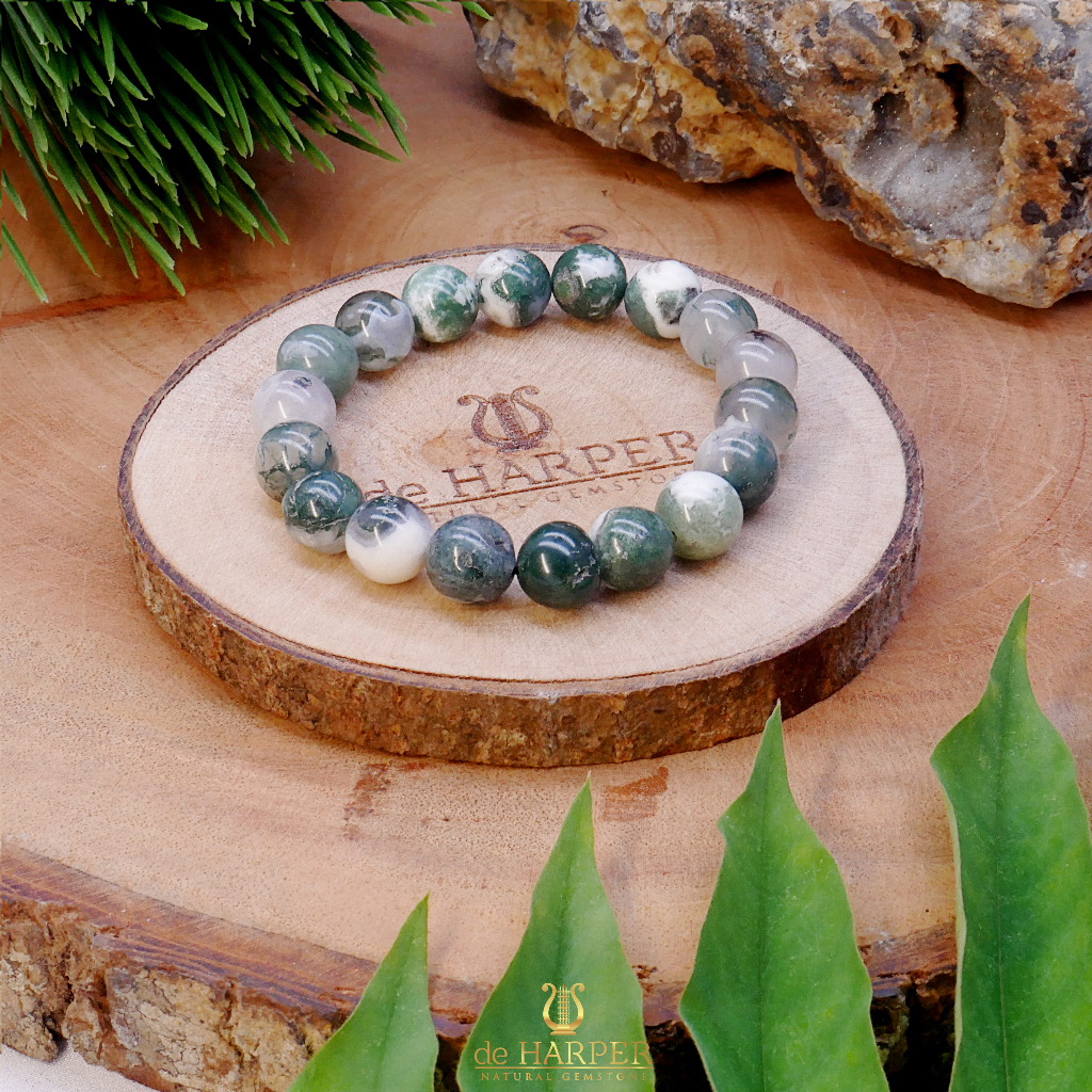 Simply Full : Moss Agate