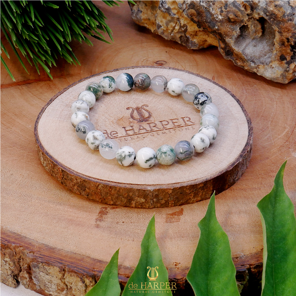 Simply Full : Moss Agate