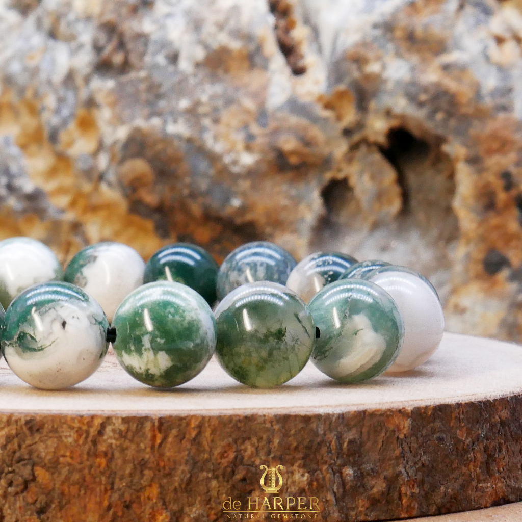 Simply Full : Moss Agate
