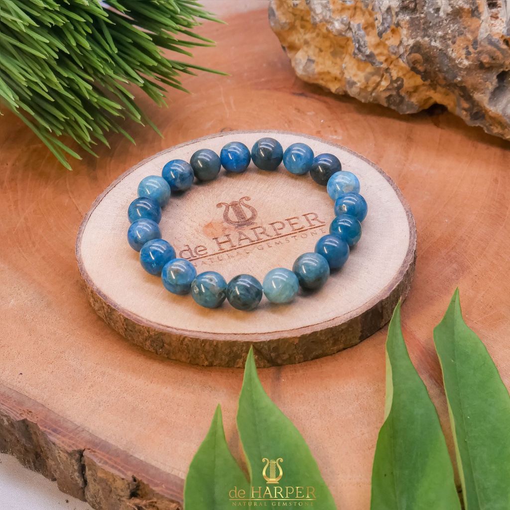 Simply Full : Blue Apatite