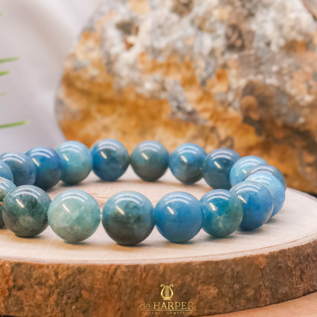 Simply Full : Blue Apatite