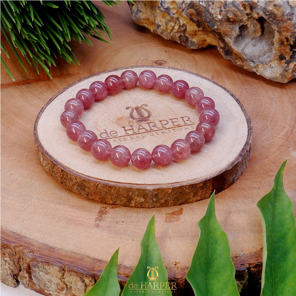 Simply Full : Strawberry Quartz