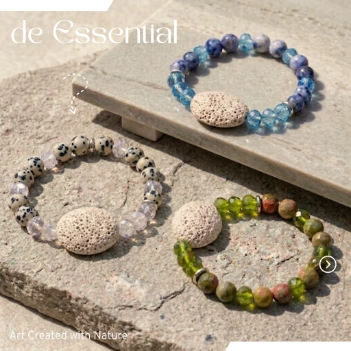 Image of de Essential : Grey Lavarock w/ Unakite