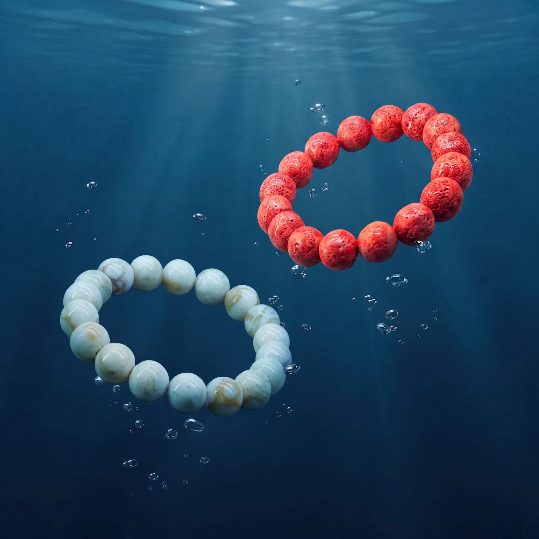 Simply Full : Red Coral & White Coral