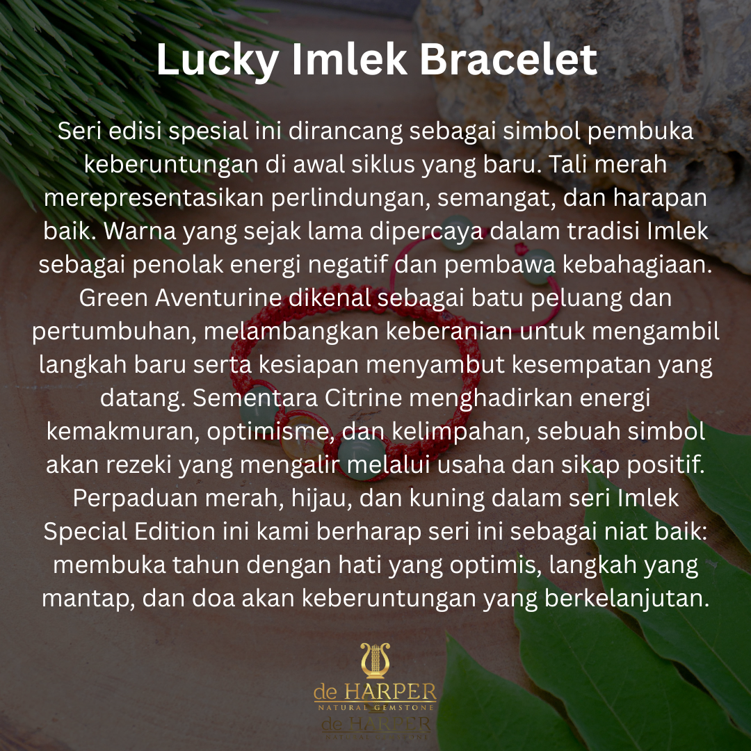 Gelang Keberentungan Edisi Spesial Imlek