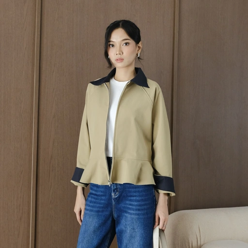  Zoey Peplum Jacket