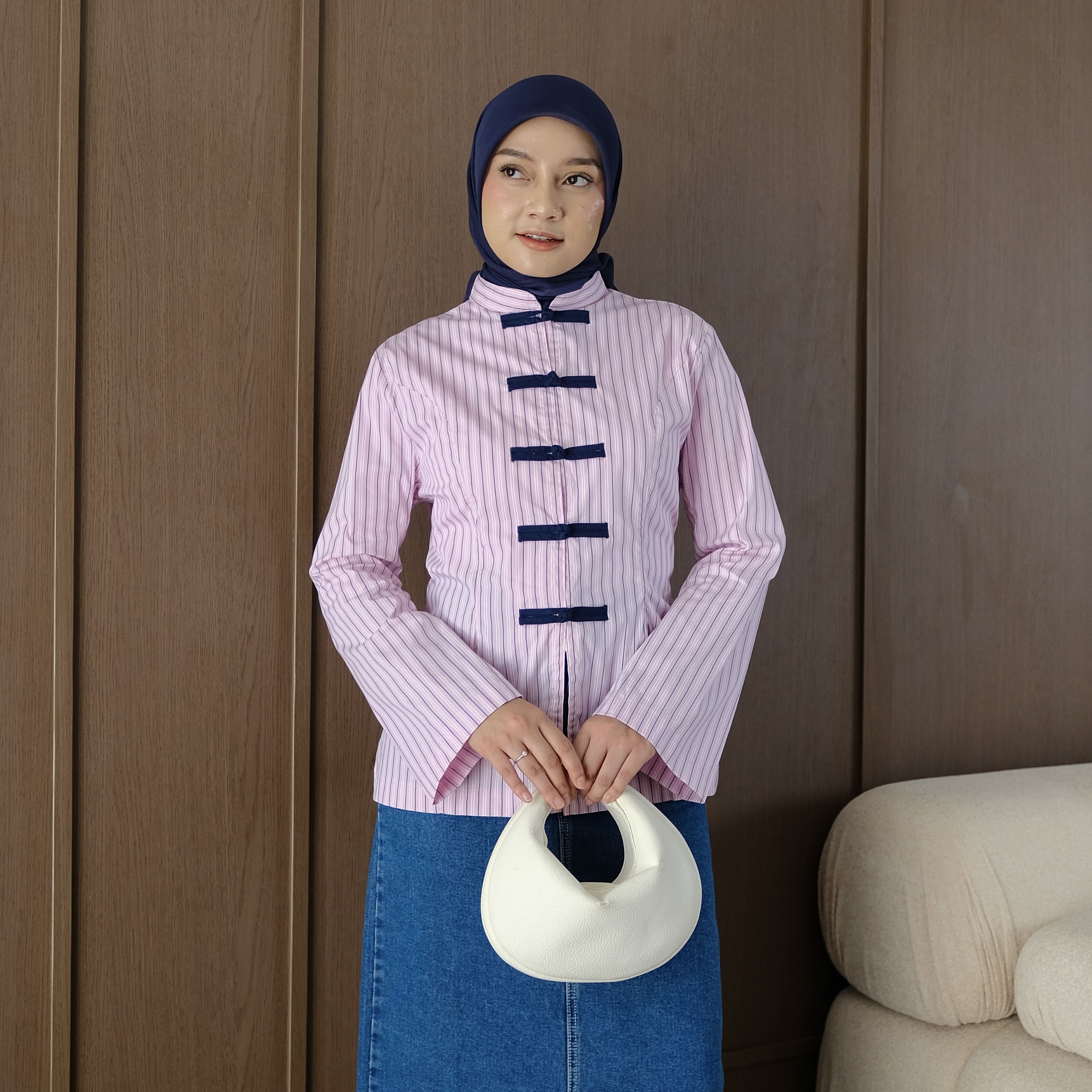  Lin Stripes Top
