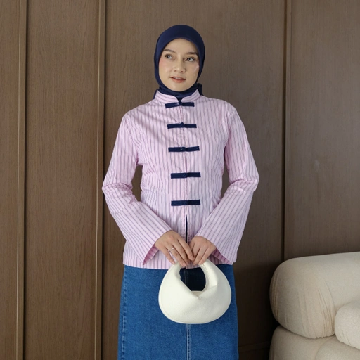  Lin Stripes Top