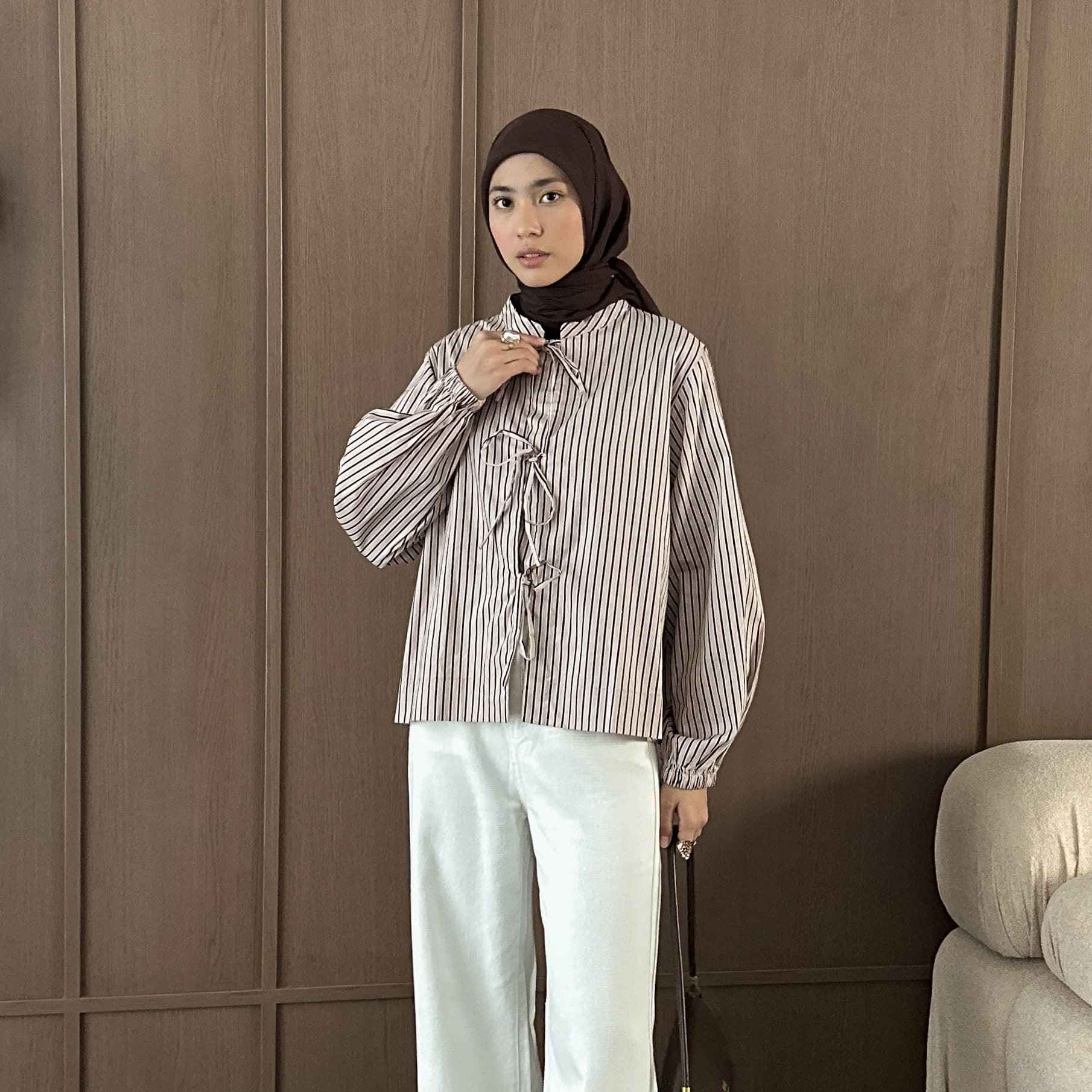 Mary Stripes Blouse