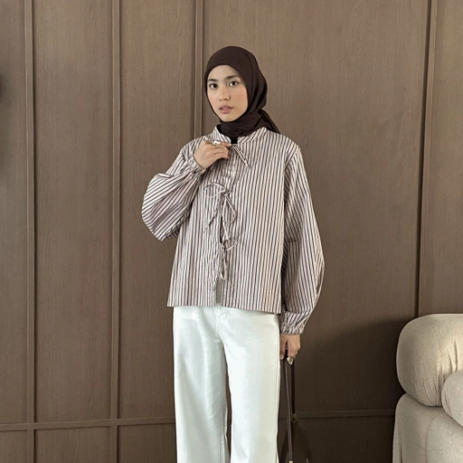Mary Stripes Blouse