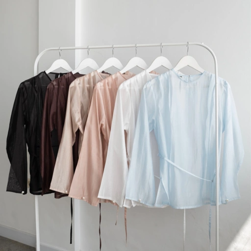 Image of Solane Sheer Blouse
