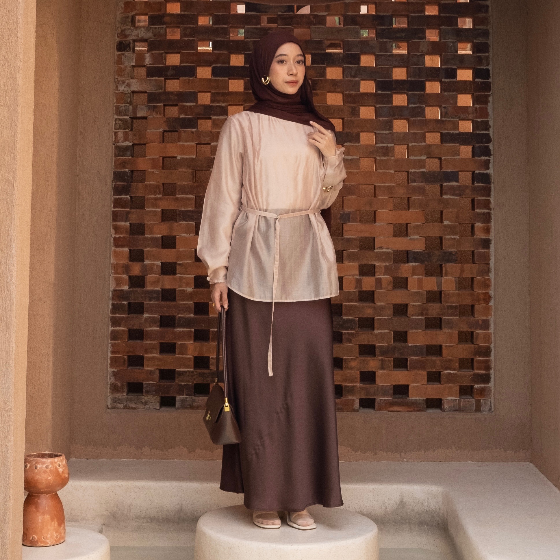 Solane Sheer Blouse