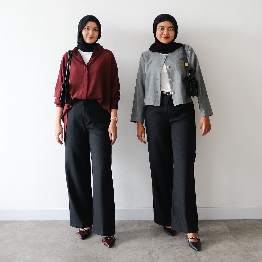 COTTONARY Kai Pants | Kulot Pants Wanita