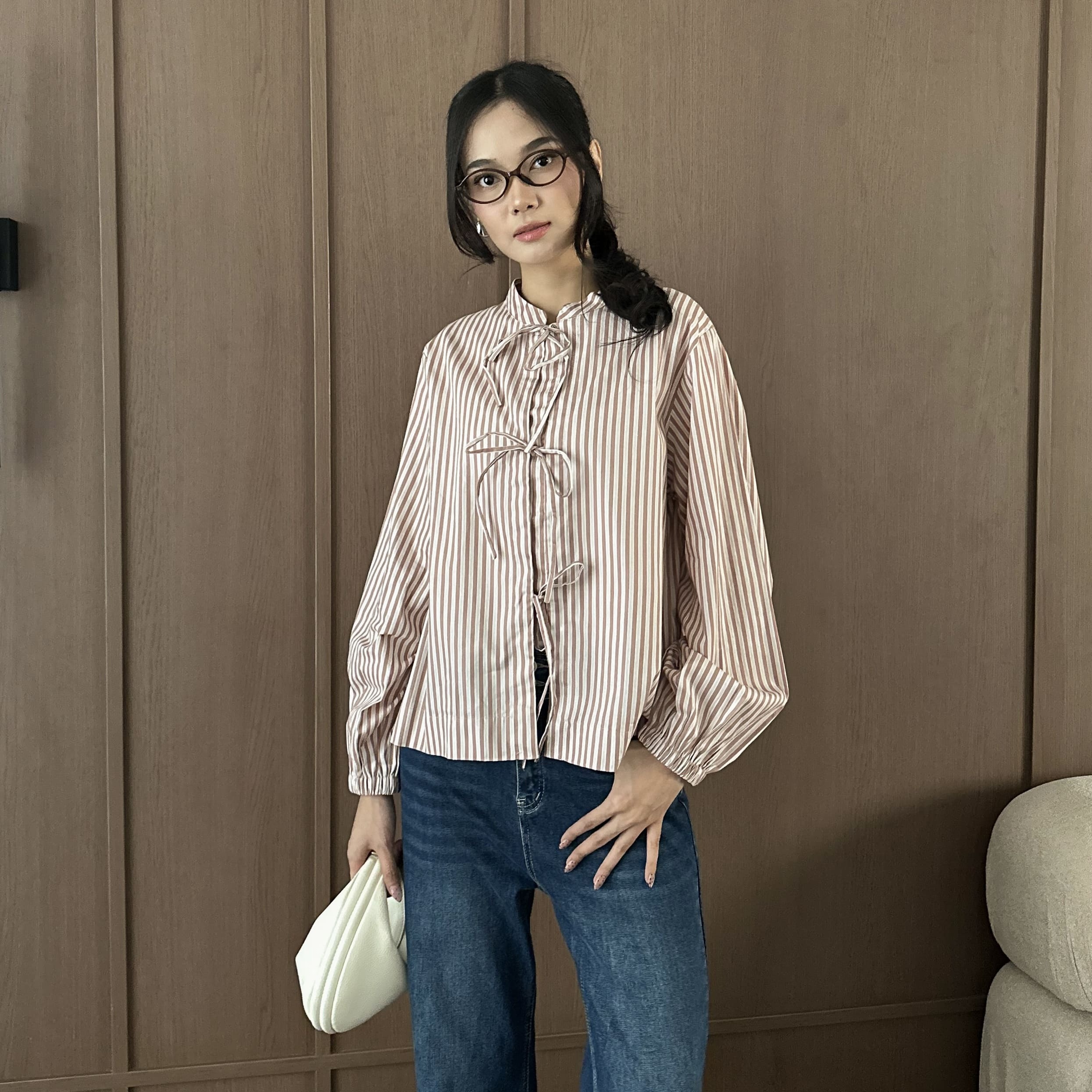 Mary Stripes Blouse