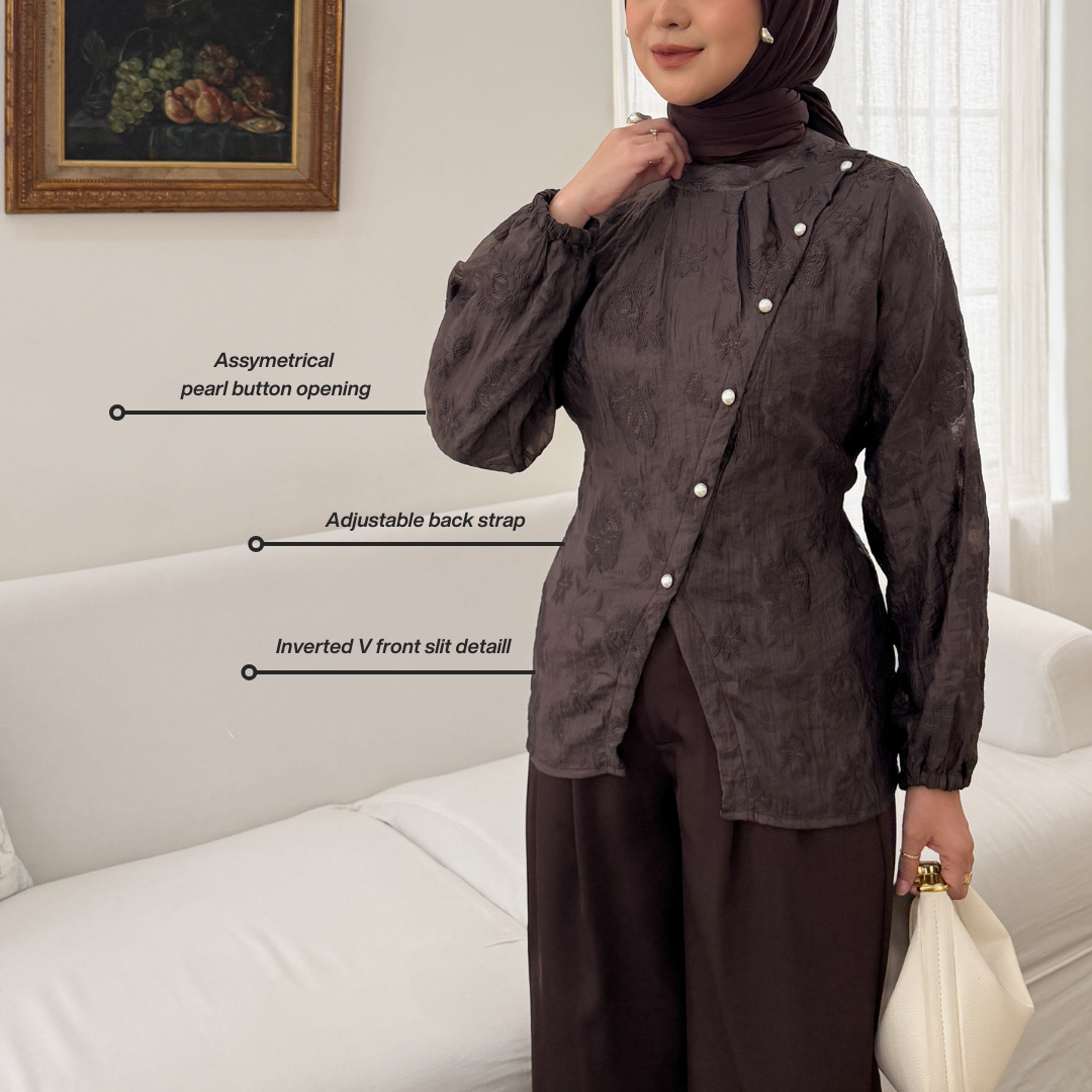 Chiara Nylon Blouse