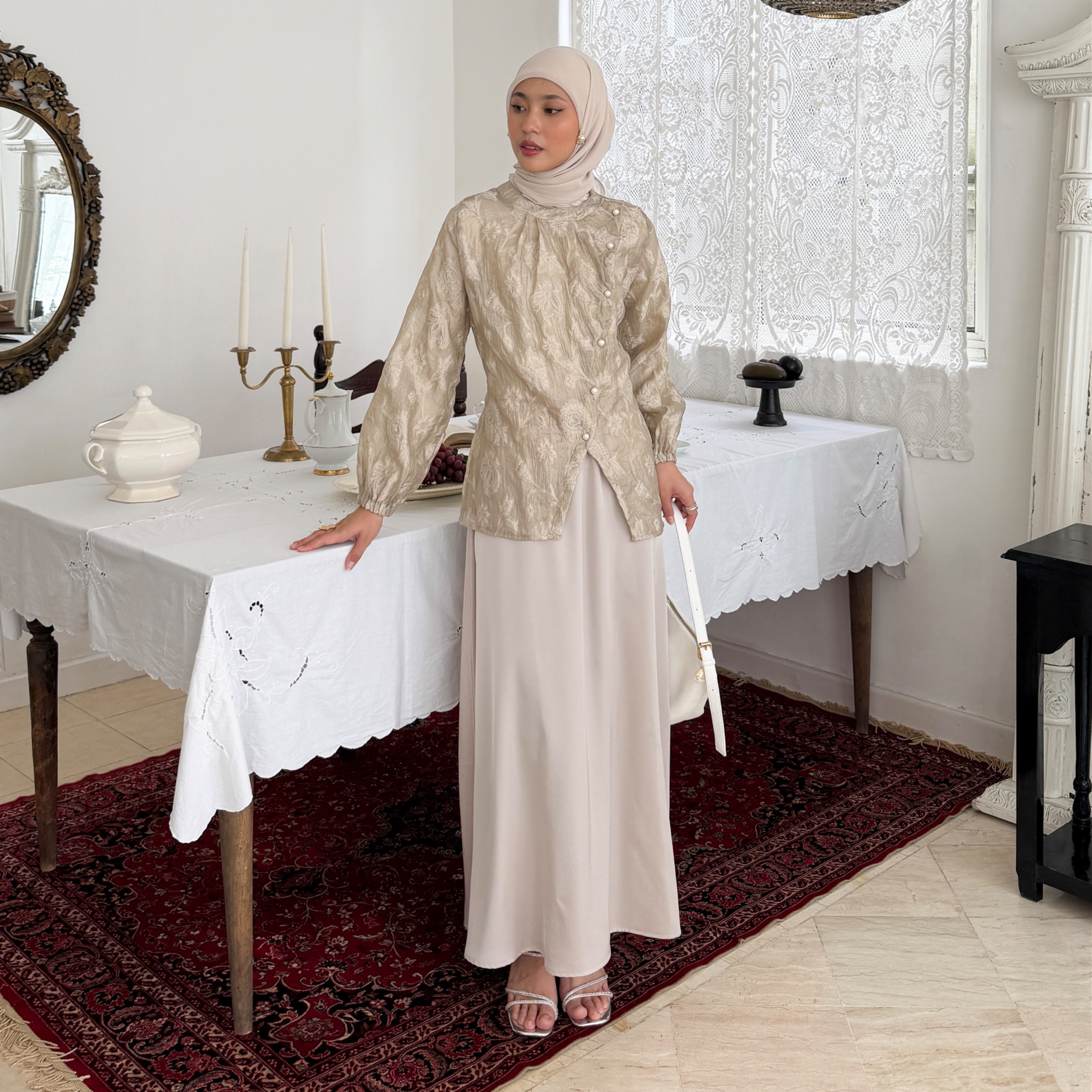 Chiara Nylon Blouse