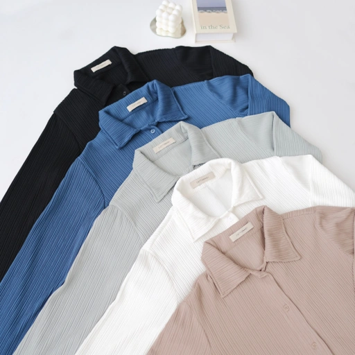 Image of Alba Pleats Shirt