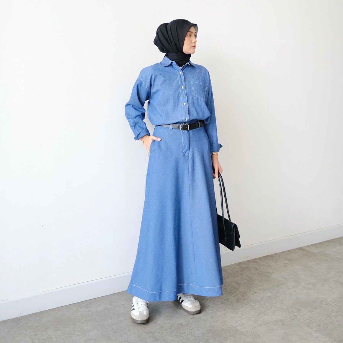 Jane Denim Skirt